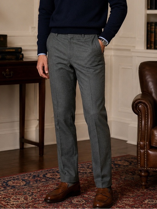Banana Republic Other - Banana Republic Slim Fit Wool Dress Pants Gray Men’s 33x32 Office Dadcore
